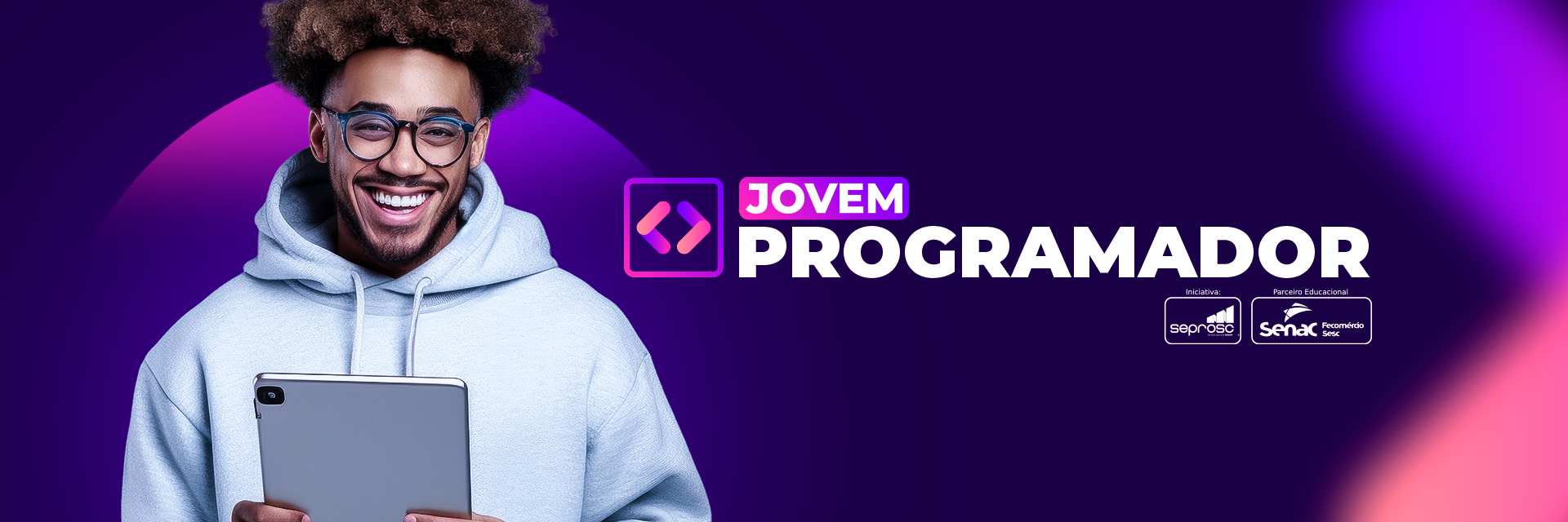 Banner Jovem Programador